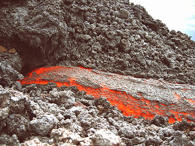 lava on gray rocks thumbnail