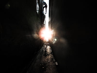alley, alleyway, sunlight, city thumbnail