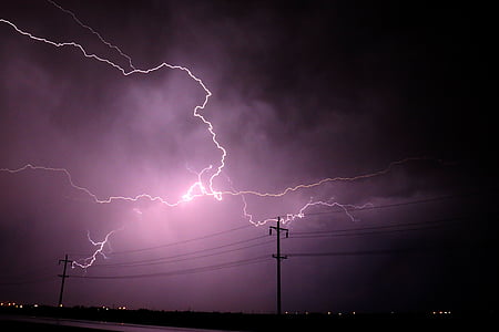 lightning on sky thumbnail