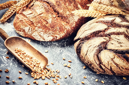 brown seeds beside breads thumbnail