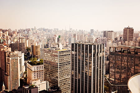 aerial photography of cityscape thumbnail