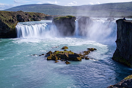 waterfalls during daytime thumbnail