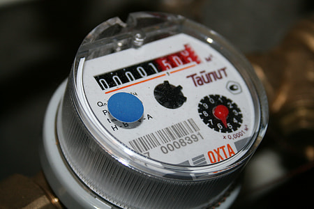 close up of white electric meter thumbnail