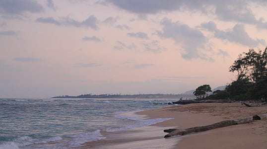 sea, dawn, landscape, nature thumbnail