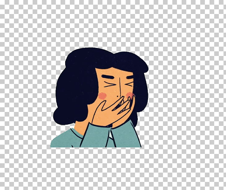 Sneeze Common Cold Hay Fever Nose Rhinitis Black Curly Hair Png