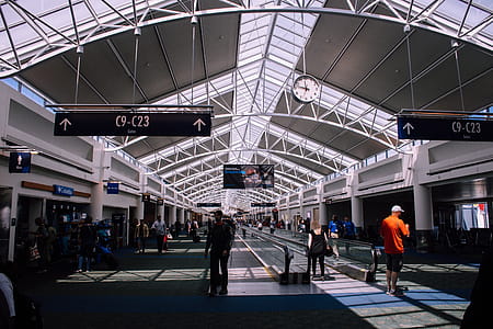 People Inside a Terminal Airport thumbnail