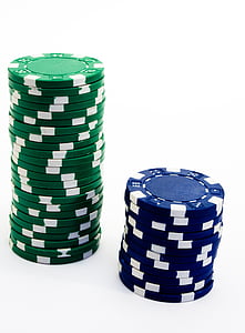 blue and green poker chips thumbnail