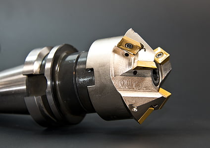 closeup photo of gray metal drill bit thumbnail