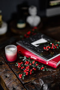 Books and Fresh Holly thumbnail