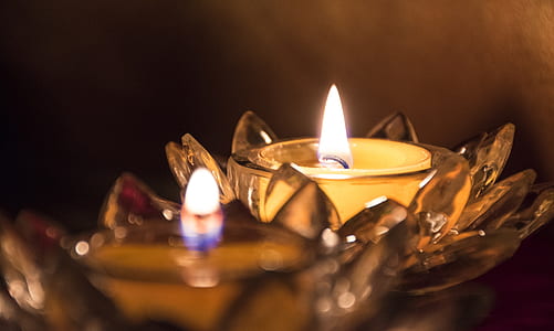 lit tealight candle thumbnail