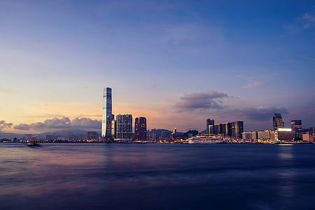 city buildings in front of sea thumbnail