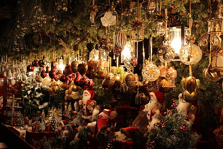 lantern and Santa Claus toy lot thumbnail