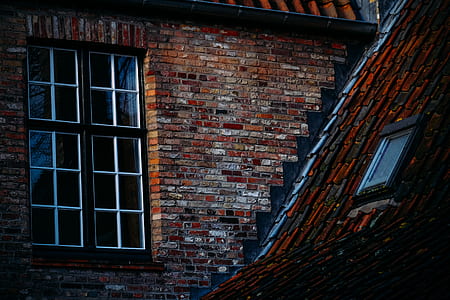 Black Steel Framed Glass Window thumbnail