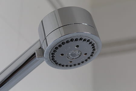 gray metal shower head in close-up photo thumbnail