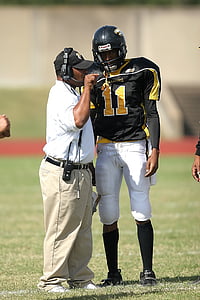 football player talking to coah thumbnail