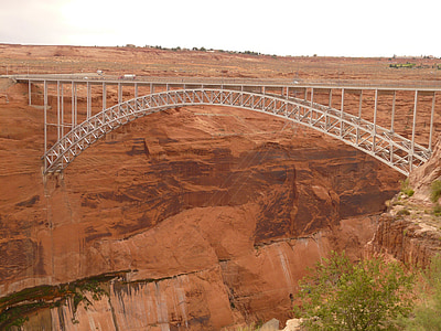 gray bridge under white clouds thumbnail