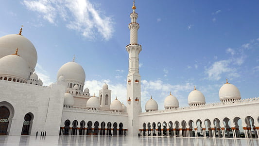 white dome mosque tower thumbnail