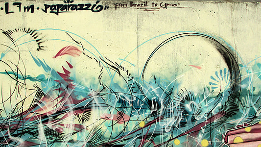 Graffiti on walls in Cyprus thumbnail