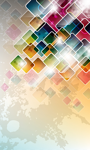 Colorful geometric, multicolored PNG clipart