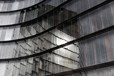 architectural photography of gray building thumbnail
