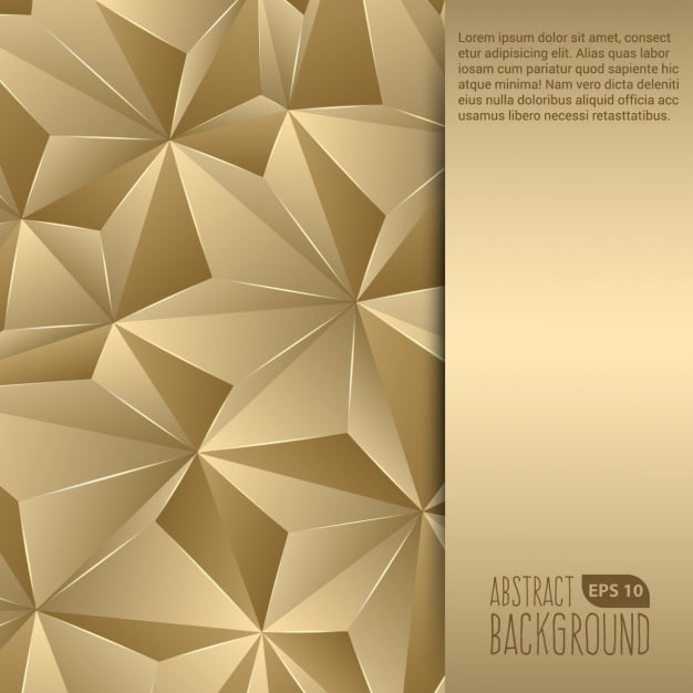 Golden abstract background eps file
