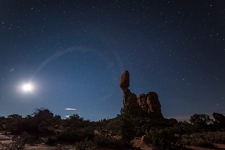 landscape shot of rock mountain under clear sky during daytime thumbnail