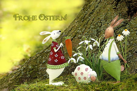 Frohe Ostern illustration thumbnail
