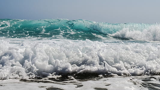 water waves photograph thumbnail