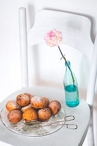 pastries on plate thumbnail