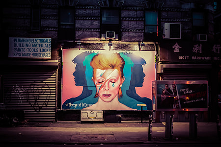 Street art mural in New York City thumbnail