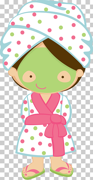 Day Spa Cartoon Girl Cute Remember S Woman Wearing White Bathtub Png Clipart Free Cliparts Uihere