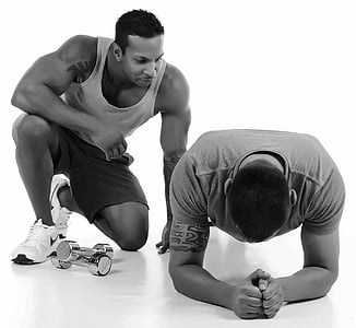 man wearing gray tank top thumbnail