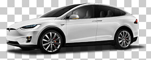 2017 Tesla Model X Tesla Model S Tesla Motors Sport utility vehicle Car, Tesla Model X White Car, white Tesla hatchback PNG clipart