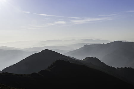silhouette of mountain thumbnail