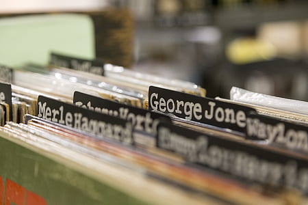 George Jone vinyl records thumbnail