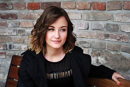 Cute young Woman in Black Blazer thumbnail