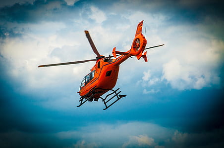 orange helicopter on air thumbnail
