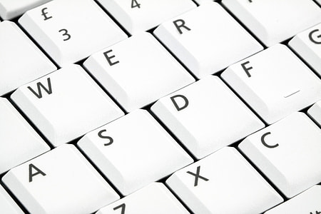 Closeup of keys on a keyboard thumbnail