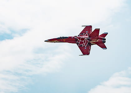 red and white jet thumbnail