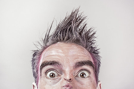 shallow focus photography of  man face thumbnail