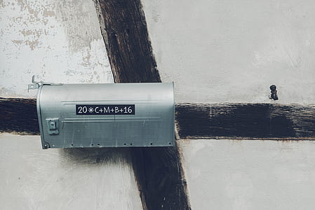 gray metal mailbox thumbnail