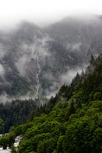 fog covering mountain ranges thumbnail