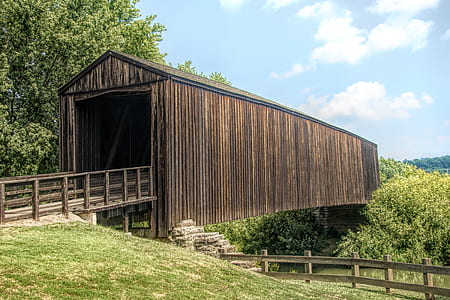brown wooden bridge thumbnail