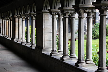 gray concrete pillar balluster thumbnail