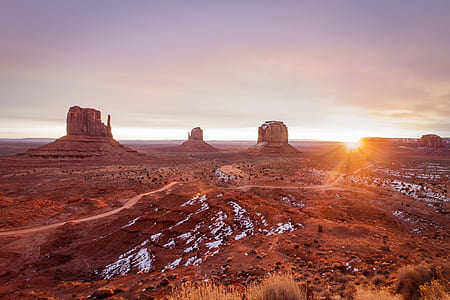 dawn, landscape, nature, sky thumbnail