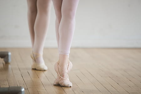 Two Dancers On Their Toes Photo thumbnail