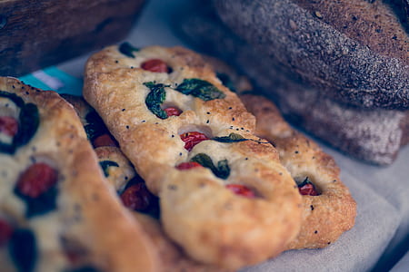 pastries on gray surface thumbnail