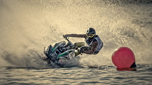 person riding personal watercraft thumbnail