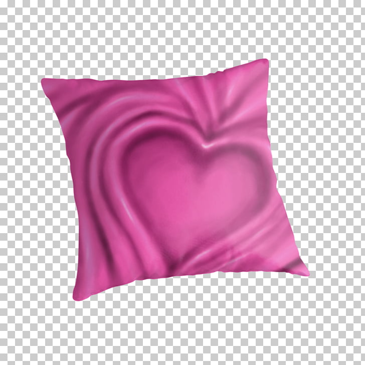 Cushion Throw Pillows Heart Pink M Pink Heart Pillow Png Clipart