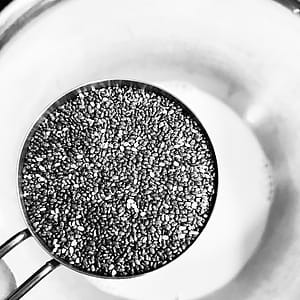 Grayscale Photography of Grains on Cook Pot thumbnail